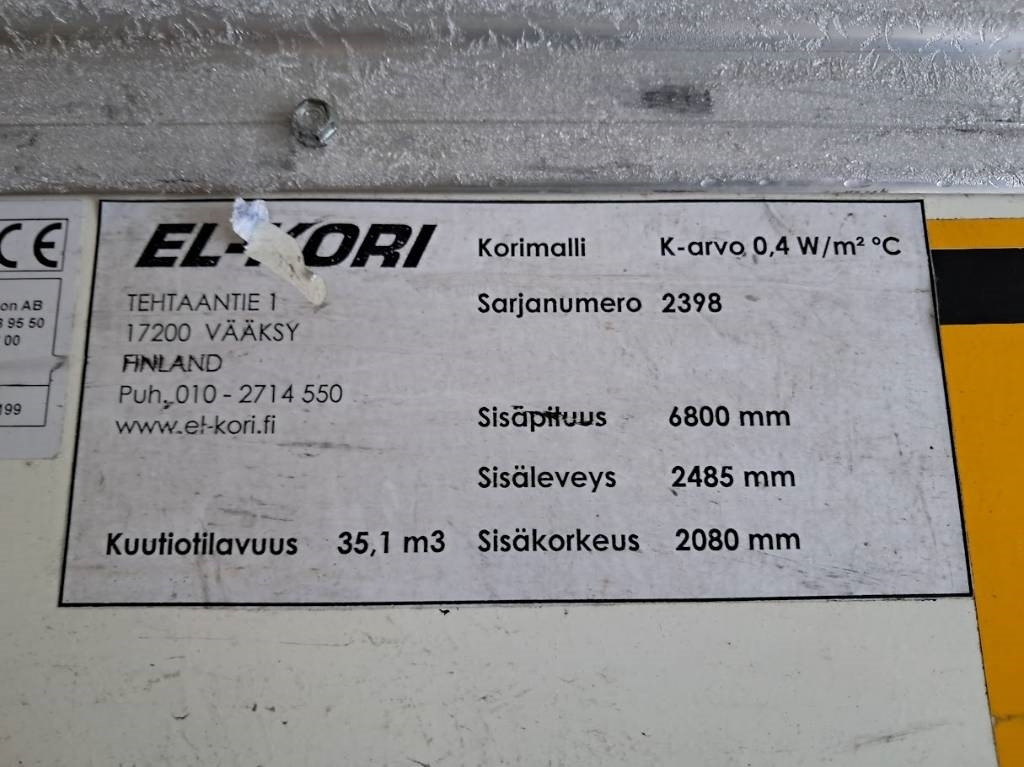 مبردة شاحنة Mercedes-Benz Atego 1524: صور 6