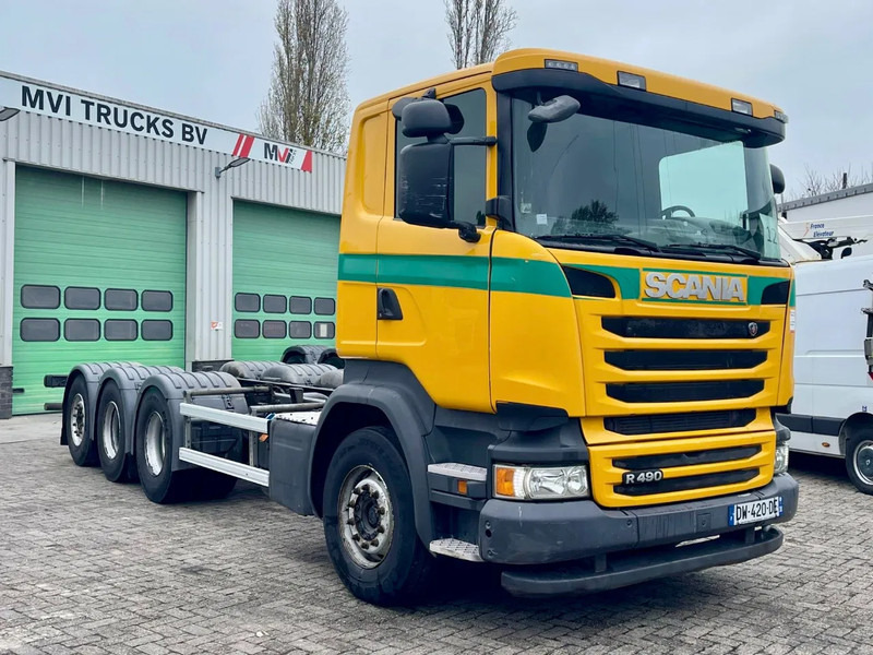 Scania R490 8x4 Retarder - الشاسيه شاحنة: صور 3 Scania R490 8x4 Retarder - الشاسيه شاحنة: صور 3