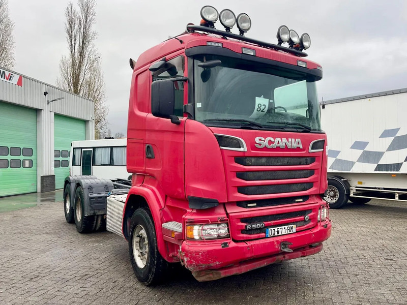 Scania R580 V8 6x4, RETARDER, FULL SPRING! hub reduction, BIG Axels - الشاسيه شاحنة: صور 2 Scania R580 V8 6x4, RETARDER, FULL SPRING! hub reduction, BIG Axels - الشاسيه شاحنة: صور 2