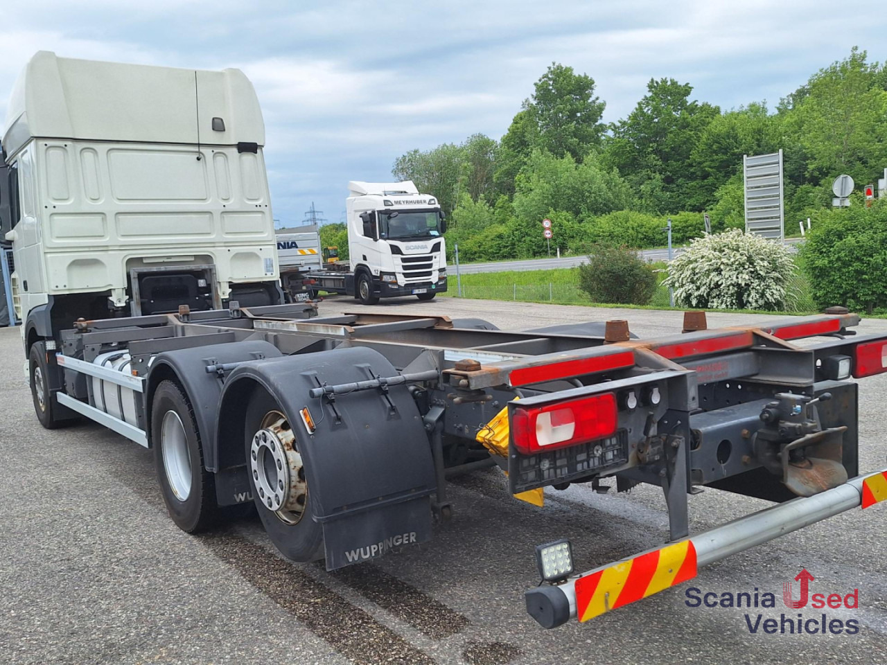 شاحنات الحاويات / جسم علوي قابل للتغيير شاحنة DAF XF 480 6x2 SSC Intarder !: صور 12
