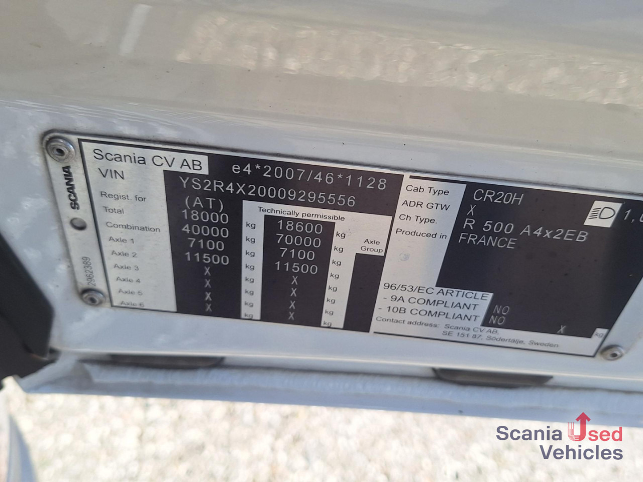 SCANIA R 500 A4x2EB Lowliner Smart 2 !! - شاحنة جرار: صور 4 SCANIA R 500 A4x2EB Lowliner Smart 2 !! - شاحنة جرار: صور 4