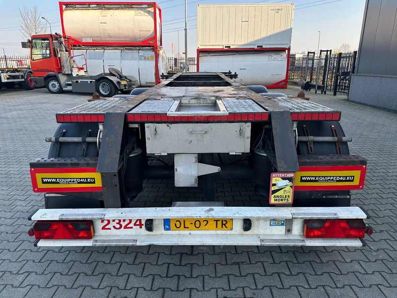Burg 20FT + 20FT SWAP ADR (EX/II, EX/III, FL, AT) Chassis, empty weight: 3.690kg, SAF INTRADISC, 2x Liftaxle, NL-chassis - شاحنات الحاويات / جسم علوي قابل للتغيير نصف مقطورة: صور 4 Burg 20FT + 20FT SWAP ADR (EX/II, EX/III, FL, AT) Chassis, empty weight: 3.690kg, SAF INTRADISC, 2x Liftaxle, NL-chassis - شاحنات الحاويات / جسم علوي قابل للتغيير نصف مقطورة: صور 4