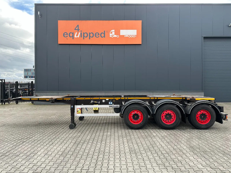 Burg 20FT / 20FT SWAP ADR (EX/II, EX/III, FL, AT), Leergewicht : 3.690kg, SAF INTRADISC, 2x Liftachse, NL-Chassis, APK/ADR: 10-2025 - شاحنات الحاويات / جسم علوي قابل للتغيير نصف مقطورة: صور 2 Burg 20FT / 20FT SWAP ADR (EX/II, EX/III, FL, AT), Leergewicht : 3.690kg, SAF INTRADISC, 2x Liftachse, NL-Chassis, APK/ADR: 10-2025 - شاحنات الحاويات / جسم علوي قابل للتغيير نصف مقطورة: صور 2