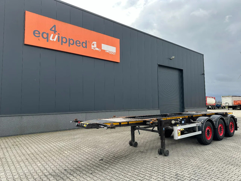 Burg 20FT / 20FT SWAP ADR (EX/II, EX/III, FL, AT), Leergewicht : 3.690kg, SAF INTRADISC, 2x Liftachse, NL-Chassis, APK/ADR: 10-2025 - شاحنات الحاويات / جسم علوي قابل للتغيير نصف مقطورة: صور 1 Burg 20FT / 20FT SWAP ADR (EX/II, EX/III, FL, AT), Leergewicht : 3.690kg, SAF INTRADISC, 2x Liftachse, NL-Chassis, APK/ADR: 10-2025 - شاحنات الحاويات / جسم علوي قابل للتغيير نصف مقطورة: صور 1