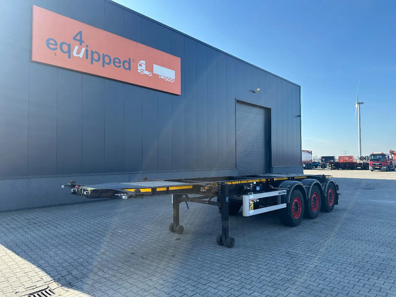Burg 20FT / 20FT SWAP ADR (EX/II, EX/III, FL, AT), Leergewicht : 3.690kg, SAF INTRADISC, 2x Liftachse, NL-Chassis - شاحنات الحاويات / جسم علوي قابل للتغيير نصف مقطورة: صور 1 Burg 20FT / 20FT SWAP ADR (EX/II, EX/III, FL, AT), Leergewicht : 3.690kg, SAF INTRADISC, 2x Liftachse, NL-Chassis - شاحنات الحاويات / جسم علوي قابل للتغيير نصف مقطورة: صور 1