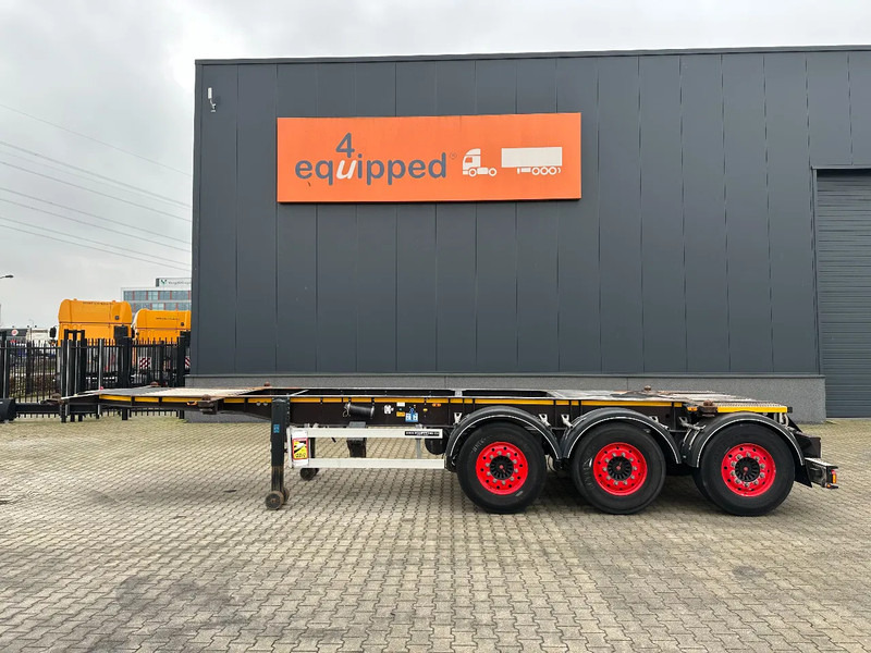 Burg 20FT ADR (EX/II, EX/III, FL, AT) Chassis, Empty weight : 3.690kg, SAF INTRADISC, 2x Liftaxle, NL-chassis - شاحنات الحاويات / جسم علوي قابل للتغيير نصف مقطورة: صور 2 Burg 20FT ADR (EX/II, EX/III, FL, AT) Chassis, Empty weight : 3.690kg, SAF INTRADISC, 2x Liftaxle, NL-chassis - شاحنات الحاويات / جسم علوي قابل للتغيير نصف مقطورة: صور 2