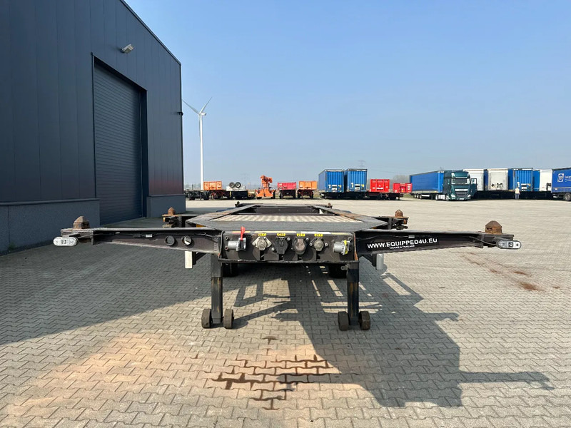Burg 20FT ADR (EX/II, EX/III, FL, AT) Chassis, Leergewicht : 3.690kg, SAF INTRADISC, 2x Liftachse, NL-Chassis - شاحنات الحاويات / جسم علوي قابل للتغيير نصف مقطورة: صور 5 Burg 20FT ADR (EX/II, EX/III, FL, AT) Chassis, Leergewicht : 3.690kg, SAF INTRADISC, 2x Liftachse, NL-Chassis - شاحنات الحاويات / جسم علوي قابل للتغيير نصف مقطورة: صور 5