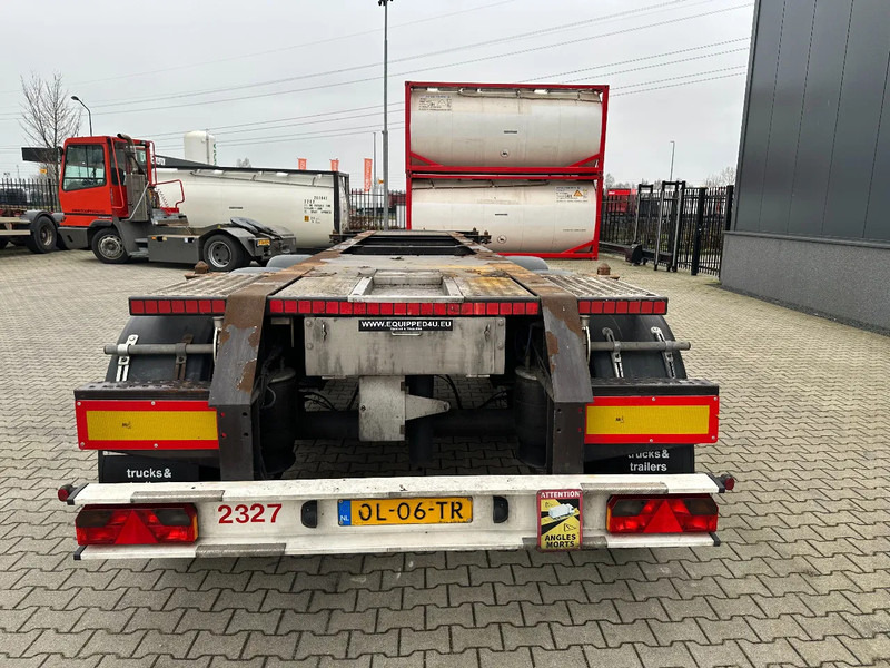 Burg 20FT ADR (EX/II, EX/III, FL, AT) Chassis, leeggewicht: 3.690kg, SAF INTRADISC, 2x Liftaxle, NL-chassis - شاحنات الحاويات / جسم علوي قابل للتغيير نصف مقطورة: صور 4 Burg 20FT ADR (EX/II, EX/III, FL, AT) Chassis, leeggewicht: 3.690kg, SAF INTRADISC, 2x Liftaxle, NL-chassis - شاحنات الحاويات / جسم علوي قابل للتغيير نصف مقطورة: صور 4