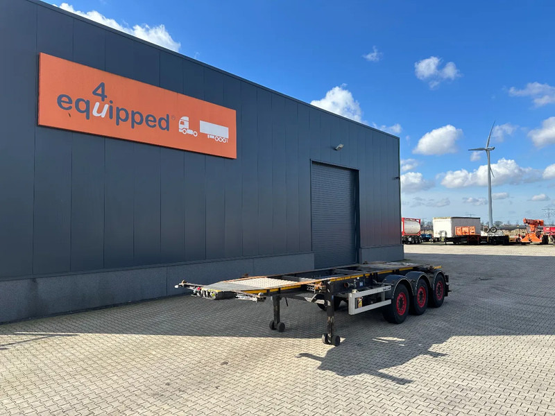 Burg 20FT ADR (EX/II, EX/III, FL, AT), Leergewicht : 3.690kg, SAF INTRADISC, 2x Liftachse, NL-Chassis - شاحنات الحاويات / جسم علوي قابل للتغيير نصف مقطورة: صور 1 Burg 20FT ADR (EX/II, EX/III, FL, AT), Leergewicht : 3.690kg, SAF INTRADISC, 2x Liftachse, NL-Chassis - شاحنات الحاويات / جسم علوي قابل للتغيير نصف مقطورة: صور 1