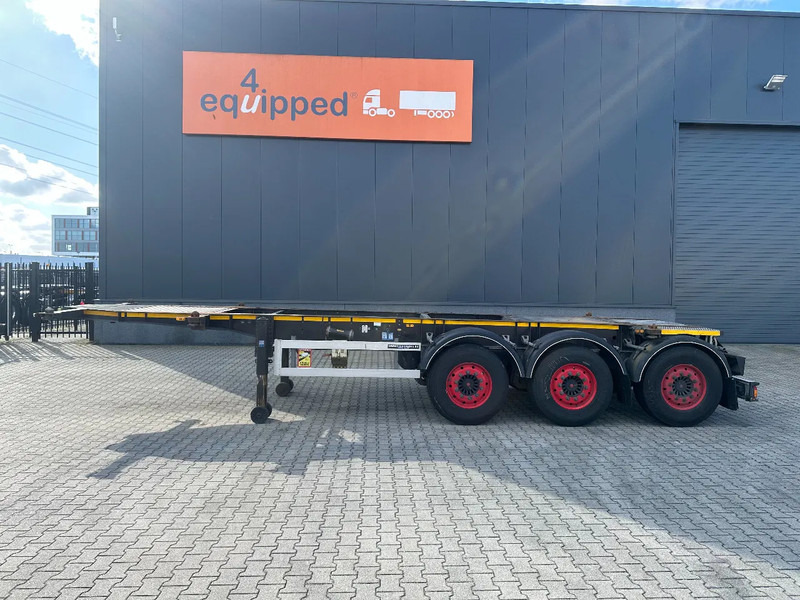 Burg 20FT ADR (EX/II, EX/III, FL, AT), Leergewicht : 3.690kg, SAF INTRADISC, 2x Liftachse, NL-Chassis - شاحنات الحاويات / جسم علوي قابل للتغيير نصف مقطورة: صور 2 Burg 20FT ADR (EX/II, EX/III, FL, AT), Leergewicht : 3.690kg, SAF INTRADISC, 2x Liftachse, NL-Chassis - شاحنات الحاويات / جسم علوي قابل للتغيير نصف مقطورة: صور 2