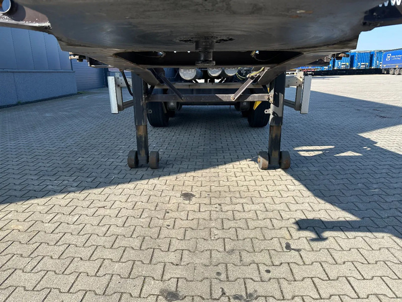 شاحنات الحاويات / جسم علوي قابل للتغيير نصف مقطورة Burg 20FT ADR (EX/II, EX/III, FL, AT), empty weight: 3.690kg, SAF INTRADISC, 2x liftaxle, ALCOA, NL-Chassis, APK/ADR: 07-2025: صور 11