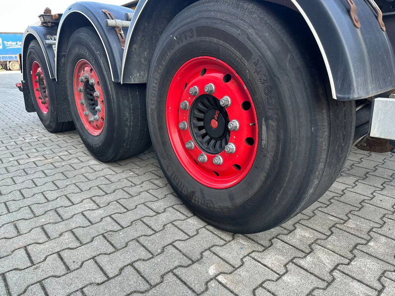 شاحنات الحاويات / جسم علوي قابل للتغيير نصف مقطورة Burg 20FT ADR (EX/II, EX/III, FL, AT), empty weight: 3.690kg, SAF INTRADISC, 2x liftaxle, ALCOA, NL-Chassis, APK/ADR: 07-2025: صور 17