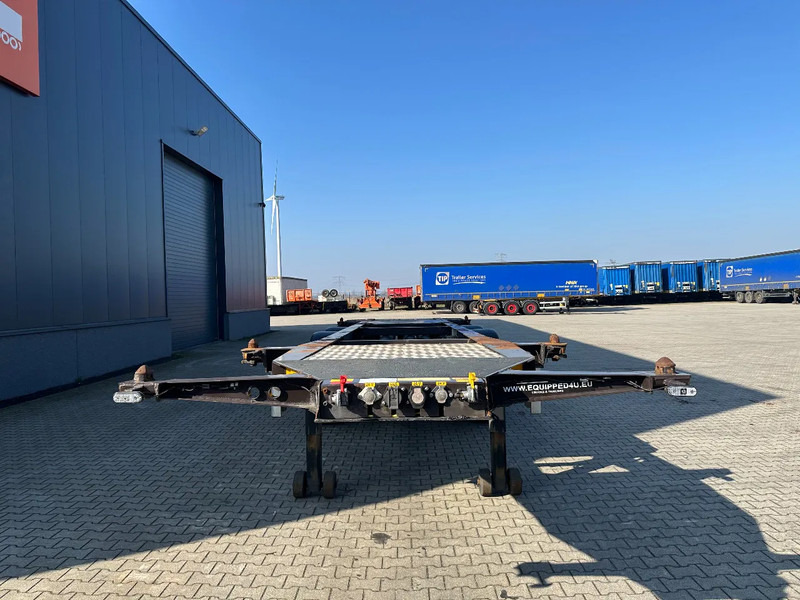 Burg 20FT ADR (EX/II, EX/III, FL, AT), empty weight: 3.690kg, SAF INTRADISC, 2x liftaxle, ALCOA, NL-Chassis - شاحنات الحاويات / جسم علوي قابل للتغيير نصف مقطورة: صور 4 Burg 20FT ADR (EX/II, EX/III, FL, AT), empty weight: 3.690kg, SAF INTRADISC, 2x liftaxle, ALCOA, NL-Chassis - شاحنات الحاويات / جسم علوي قابل للتغيير نصف مقطورة: صور 4
