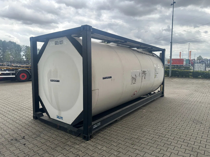 CIMC 20FT ISO / 25.020L-1-COMP. / L4BN / UN Portable / T11 / test: 09-2027 - صهريج حاوية: صور 4 CIMC 20FT ISO / 25.020L-1-COMP. / L4BN / UN Portable / T11 / test: 09-2027 - صهريج حاوية: صور 4