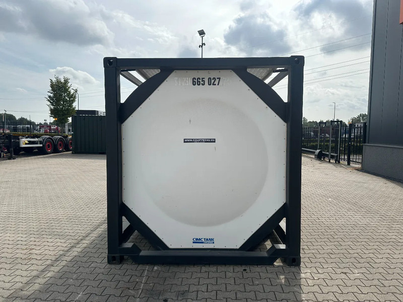 CIMC 20FT ISO / 25.020L-1-COMP. / L4BN / UN Portable / T11 / test: 10-2027 - صهريج حاوية: صور 5 CIMC 20FT ISO / 25.020L-1-COMP. / L4BN / UN Portable / T11 / test: 10-2027 - صهريج حاوية: صور 5