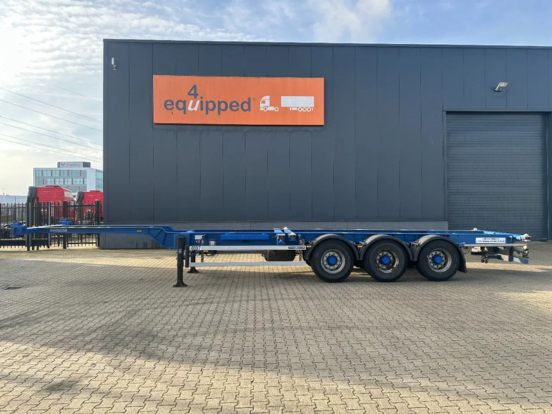 Contar 40 (45) FT-chassis / liftaxle / drumbrakes / NL-Chassis/ MOT - شاحنات الحاويات / جسم علوي قابل للتغيير نصف مقطورة: صور 3 Contar 40 (45) FT-chassis / liftaxle / drumbrakes / NL-Chassis/ MOT - شاحنات الحاويات / جسم علوي قابل للتغيير نصف مقطورة: صور 3