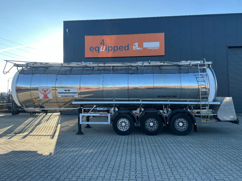Feldbinder FOOD / LEVENSMIDDELEN/ LEBENSMITTEL / 33.500L / 3-COMP / PUMP / NL-trailer / APK: 05-2026 - نصف مقطورة صهريج: صور 2 Feldbinder FOOD / LEVENSMIDDELEN/ LEBENSMITTEL / 33.500L / 3-COMP / PUMP / NL-trailer / APK: 05-2026 - نصف مقطورة صهريج: صور 2