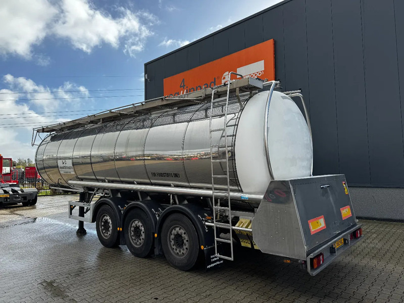 Feldbinder LEBENSMITTEL / LEVENSMIDDELEN FOOD / 33.500L / 3-COMP / PUMPE / NL-trailer / APK: 05-2026 - نصف مقطورة صهريج: صور 4 Feldbinder LEBENSMITTEL / LEVENSMIDDELEN FOOD / 33.500L / 3-COMP / PUMPE / NL-trailer / APK: 05-2026 - نصف مقطورة صهريج: صور 4