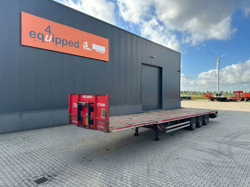 KEL-BERG HEAVY-DUTY MEGA PLATFORM, 1x 40FT / 2x 20FT HECKBÜNDIG, SAF + SCHEIBEBREMSEN, NL Auflieger - نصف مقطورة مسطحة: صور 1 KEL-BERG HEAVY-DUTY MEGA PLATFORM, 1x 40FT / 2x 20FT HECKBÜNDIG, SAF + SCHEIBEBREMSEN, NL Auflieger - نصف مقطورة مسطحة: صور 1