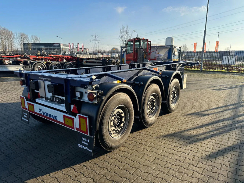 Krone NEW / DIRECT AVAILABLE 20FT ADR-CHASSIS, DISCBRAKES, LIFTAXLE, 2x available - شاحنات الحاويات / جسم علوي قابل للتغيير نصف مقطورة: صور 3 Krone NEW / DIRECT AVAILABLE 20FT ADR-CHASSIS, DISCBRAKES, LIFTAXLE, 2x available - شاحنات الحاويات / جسم علوي قابل للتغيير نصف مقطورة: صور 3