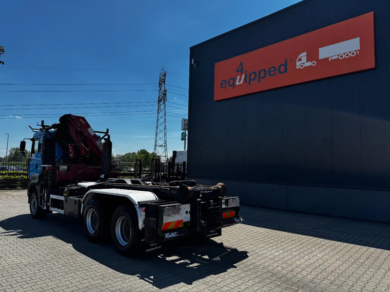 MAN TGA 33.430 6x6, HMF 1823 (B3) Crane + VDL HOOK, full spring, manual gearbox - شاحنة ذات الخطاف, شاحنة كرين: صور 4 MAN TGA 33.430 6x6, HMF 1823 (B3) Crane + VDL HOOK, full spring, manual gearbox - شاحنة ذات الخطاف, شاحنة كرين: صور 4