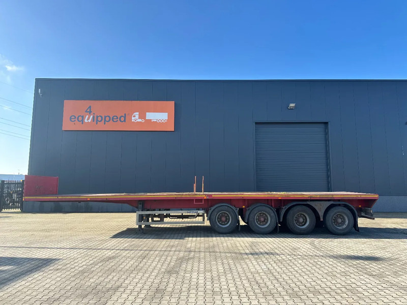 MOL 62 tons Ballast trailer, 4 axles, 2 steering axles, Belgium- trailer, very good tyres - نصف مقطورة مسطحة: صور 3 MOL 62 tons Ballast trailer, 4 axles, 2 steering axles, Belgium- trailer, very good tyres - نصف مقطورة مسطحة: صور 3