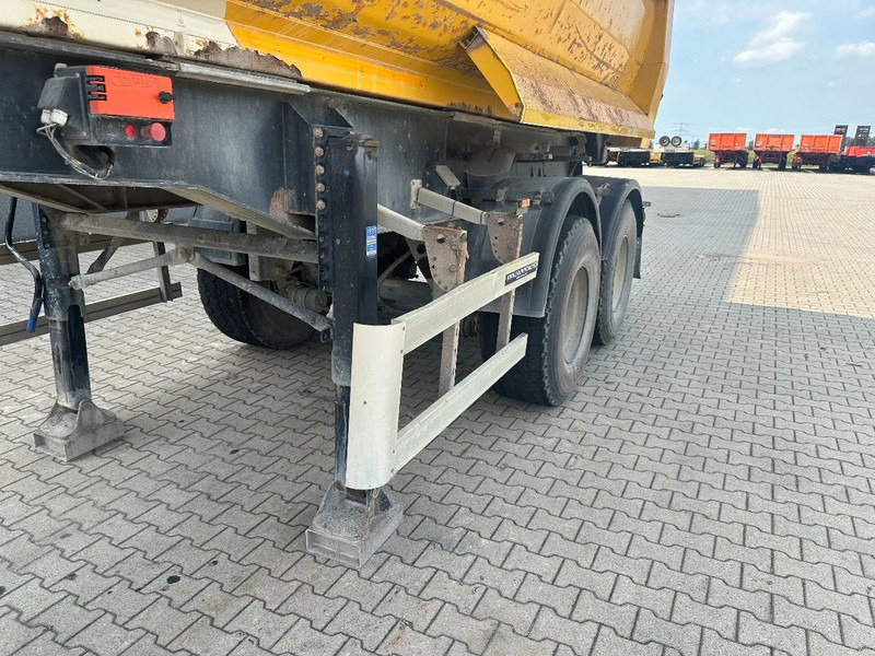 قلابة نصف مقطورة Meiller TR-2 (MHPS 41/2), 26cbm, SAF-discbrakes, STEEL/STEEL: صور 13