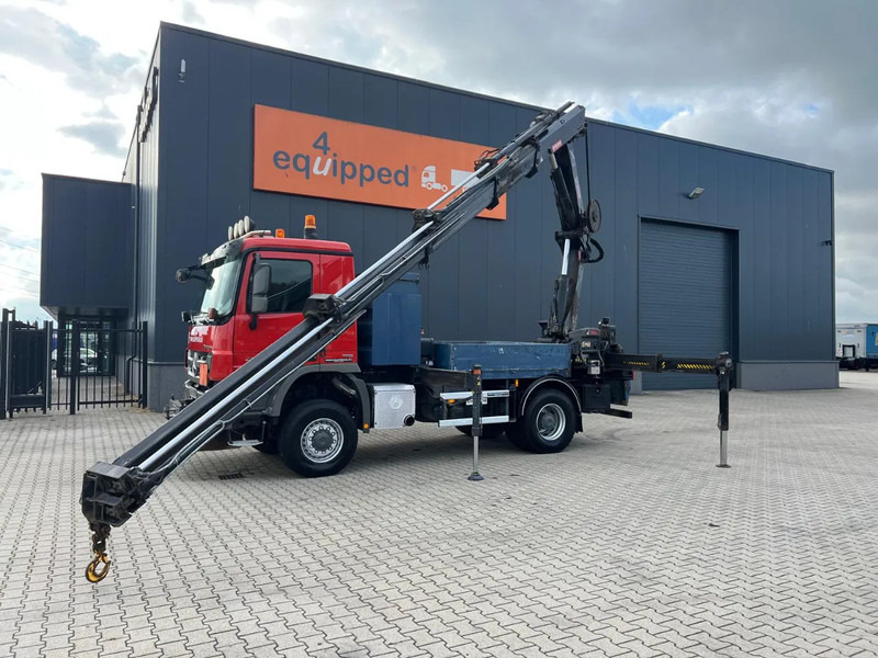 Mercedes-Benz Actros 2046 4x4 / FULL SPRING / HIAB 288 EP 5 HIPRO Crane / EURO-5 - شاحنة كرين: صور 4 Mercedes-Benz Actros 2046 4x4 / FULL SPRING / HIAB 288 EP 5 HIPRO Crane / EURO-5 - شاحنة كرين: صور 4