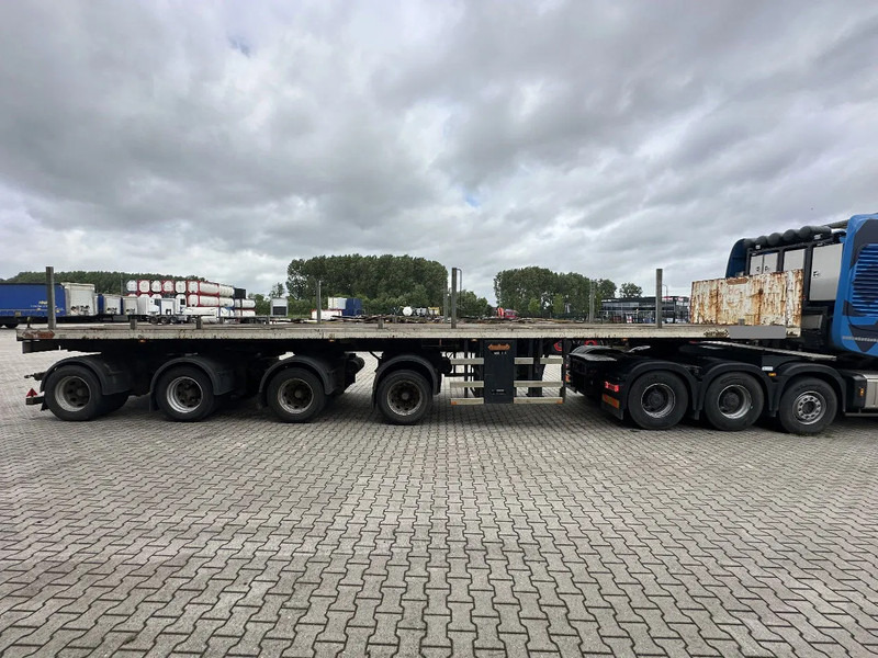 Nooteboom OVB-73-04, 73 tons 4-axle Ballast trailer, 3 hydraulic steering axles, 75% tyres, MOT 03/2026 - نصف مقطورة مسطحة: صور 3 Nooteboom OVB-73-04, 73 tons 4-axle Ballast trailer, 3 hydraulic steering axles, 75% tyres, MOT 03/2026 - نصف مقطورة مسطحة: صور 3