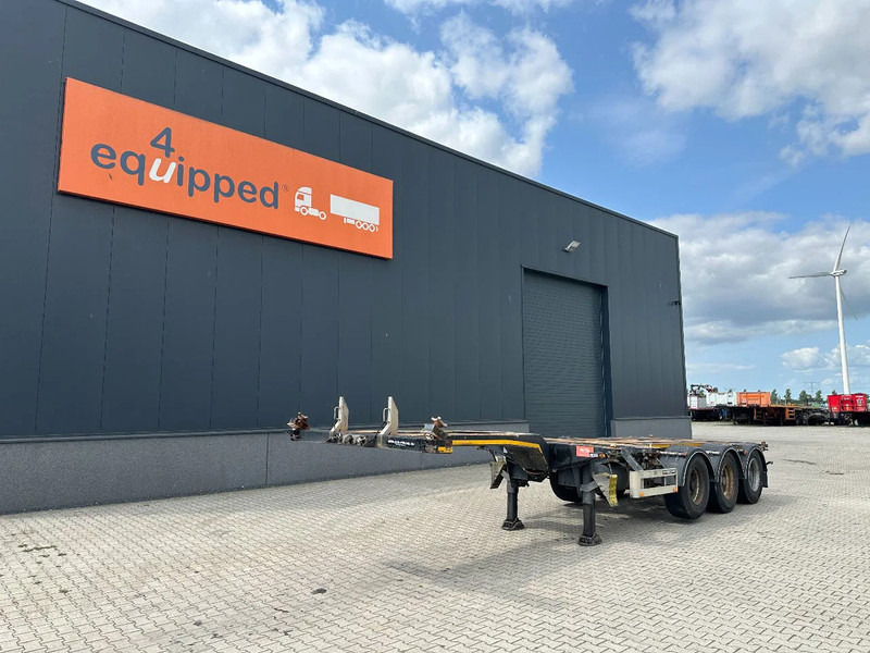 Pacton FLEX XL 45FT HC multi (2x extendable), liftaxle, SAF + DRUM, NL-chassis - شاحنات الحاويات / جسم علوي قابل للتغيير نصف مقطورة: صور 2 Pacton FLEX XL 45FT HC multi (2x extendable), liftaxle, SAF + DRUM, NL-chassis - شاحنات الحاويات / جسم علوي قابل للتغيير نصف مقطورة: صور 2