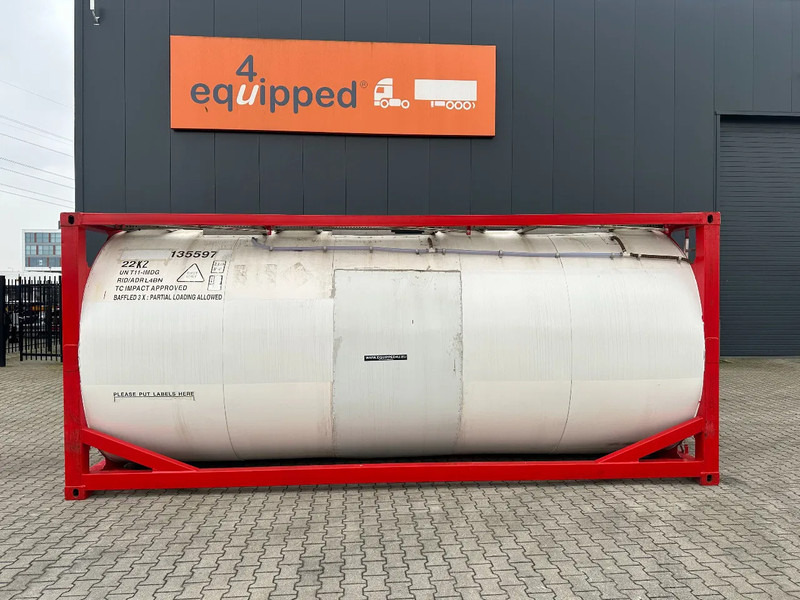 SINGAMAS 20FT ISO, 26.000L/1-COMP/3 BAFFELS/3 manholes, 5Y: 08-2027, L4BN, T11 - صهريج حاوية: صور 2 SINGAMAS 20FT ISO, 26.000L/1-COMP/3 BAFFELS/3 manholes, 5Y: 08-2027, L4BN, T11 - صهريج حاوية: صور 2