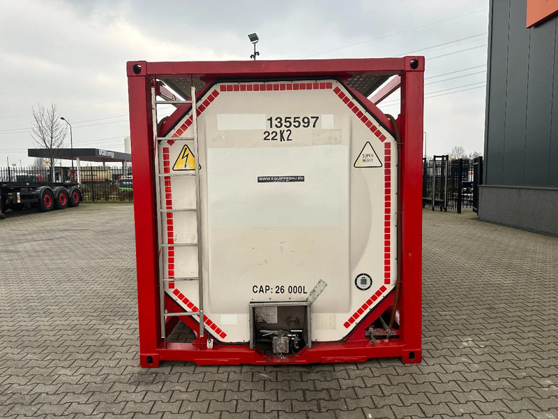 SINGAMAS 20FT ISO, 26.000L/1-COMP/3 BAFFELS/3 manholes, 5Y: 08-2027, L4BN, T11 - صهريج حاوية: صور 5 SINGAMAS 20FT ISO, 26.000L/1-COMP/3 BAFFELS/3 manholes, 5Y: 08-2027, L4BN, T11 - صهريج حاوية: صور 5