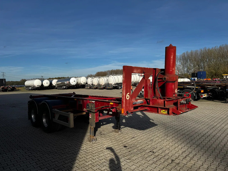 شاحنات الحاويات / جسم علوي قابل للتغيير نصف مقطورة Van Hool 2 AXLE 20FT TIPPING-CHASSIS, TWIN-TIRES, BPW + DRUM, ALCOA: صور 13 شاحنات الحاويات / جسم علوي قابل للتغيير نصف مقطورة Van Hool 2 AXLE 20FT TIPPING-CHASSIS, TWIN-TIRES, BPW + DRUM, ALCOA: صور 13