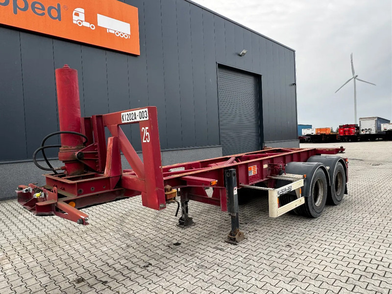 شاحنات الحاويات / جسم علوي قابل للتغيير نصف مقطورة Van Hool 2 AXLE 20FT TIPPING-CHASSIS, TWIN-TIRES, BPW + DRUM: صور 17