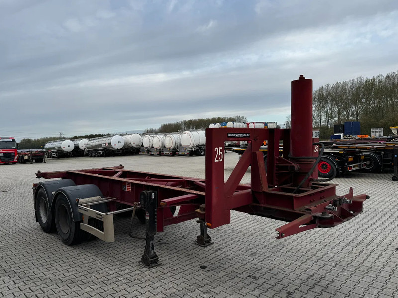 شاحنات الحاويات / جسم علوي قابل للتغيير نصف مقطورة Van Hool 2 AXLE 20FT TIPPING-CHASSIS, TWIN-TIRES, BPW + DRUM: صور 7