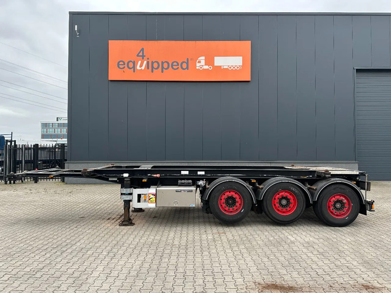 Van Hool 20FT Tipping-chassis, ADR (EX/II, EX/III, FL, AT, OX), SAF, 2 liftaxles - شاحنات الحاويات / جسم علوي قابل للتغيير نصف مقطورة: صور 3 Van Hool 20FT Tipping-chassis, ADR (EX/II, EX/III, FL, AT, OX), SAF, 2 liftaxles - شاحنات الحاويات / جسم علوي قابل للتغيير نصف مقطورة: صور 3