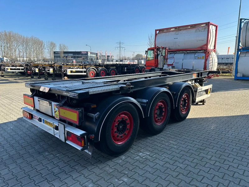 Van Hool 20FT Tipping-chassis, ADR (EX/II, EX/III, FL, AT), SAF, 2 liftaxles - شاحنات الحاويات / جسم علوي قابل للتغيير نصف مقطورة: صور 5 Van Hool 20FT Tipping-chassis, ADR (EX/II, EX/III, FL, AT), SAF, 2 liftaxles - شاحنات الحاويات / جسم علوي قابل للتغيير نصف مقطورة: صور 5
