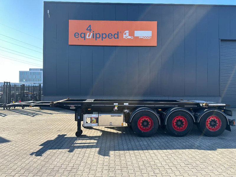 Van Hool 20FT Tipping-chassis, ADR (EX/II, EX/III, FL, AT), SAF, 2 liftaxles - شاحنات الحاويات / جسم علوي قابل للتغيير نصف مقطورة: صور 3 Van Hool 20FT Tipping-chassis, ADR (EX/II, EX/III, FL, AT), SAF, 2 liftaxles - شاحنات الحاويات / جسم علوي قابل للتغيير نصف مقطورة: صور 3
