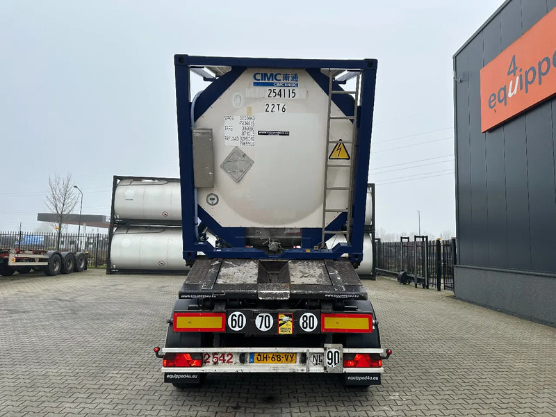 Van Hool 20FT Tipping-chassis, ADR (EX/II, EX/III, FL, AT), SAF, 2 liftaxles - شاحنات الحاويات / جسم علوي قابل للتغيير نصف مقطورة: صور 5 Van Hool 20FT Tipping-chassis, ADR (EX/II, EX/III, FL, AT), SAF, 2 liftaxles - شاحنات الحاويات / جسم علوي قابل للتغيير نصف مقطورة: صور 5