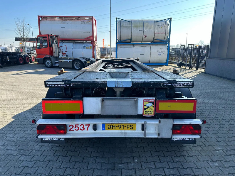 Van Hool 20FT Tipping-chassis, ADR (EX/II, EX/III, FL, AT), SAF, 2 liftaxles - شاحنات الحاويات / جسم علوي قابل للتغيير نصف مقطورة: صور 4 Van Hool 20FT Tipping-chassis, ADR (EX/II, EX/III, FL, AT), SAF, 2 liftaxles - شاحنات الحاويات / جسم علوي قابل للتغيير نصف مقطورة: صور 4