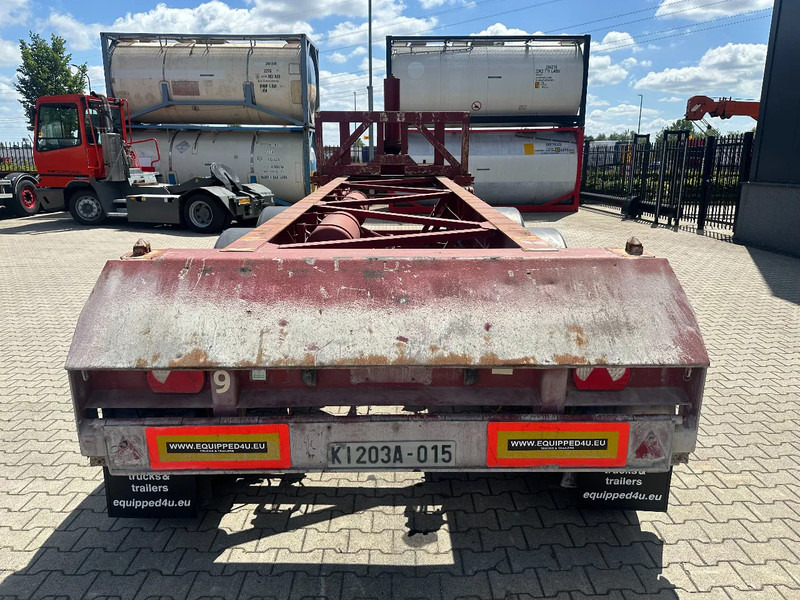 Van Hool 3 AXLE 20FT TIPPING-CHASSIS, BPW + DRUMBRAKES - شاحنات الحاويات / جسم علوي قابل للتغيير نصف مقطورة: صور 4 Van Hool 3 AXLE 20FT TIPPING-CHASSIS, BPW + DRUMBRAKES - شاحنات الحاويات / جسم علوي قابل للتغيير نصف مقطورة: صور 4
