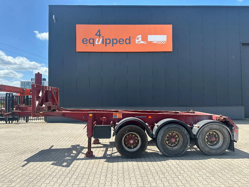 Van Hool 3 AXLE 20FT TIPPING-CHASSIS, BPW + DRUMBRAKES - شاحنات الحاويات / جسم علوي قابل للتغيير نصف مقطورة: صور 2 Van Hool 3 AXLE 20FT TIPPING-CHASSIS, BPW + DRUMBRAKES - شاحنات الحاويات / جسم علوي قابل للتغيير نصف مقطورة: صور 2