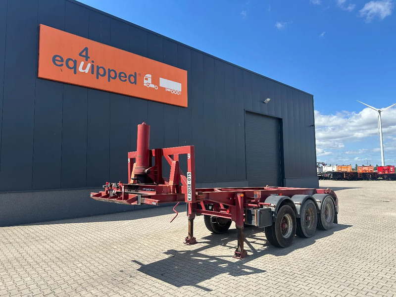 Van Hool 3 AXLE 20FT TIPPING-CHASSIS, BPW + DRUMBRAKES - شاحنات الحاويات / جسم علوي قابل للتغيير نصف مقطورة: صور 1 Van Hool 3 AXLE 20FT TIPPING-CHASSIS, BPW + DRUMBRAKES - شاحنات الحاويات / جسم علوي قابل للتغيير نصف مقطورة: صور 1