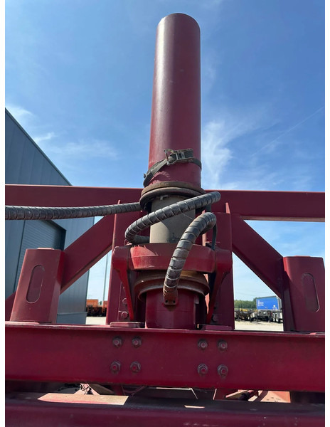 شاحنات الحاويات / جسم علوي قابل للتغيير نصف مقطورة Van Hool 3 AXLE 20FT TIPPING-CHASSIS, BPW + disc, liftaxle, steering axle, BROKEN HYVA-CYLINDER: صور 14