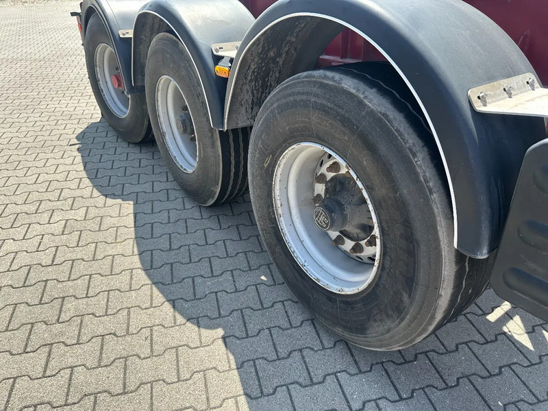 شاحنات الحاويات / جسم علوي قابل للتغيير نصف مقطورة Van Hool 3 AXLE 20FT TIPPING-CHASSIS, BPW + disc, liftaxle, steering axle, BROKEN HYVA-CYLINDER: صور 19