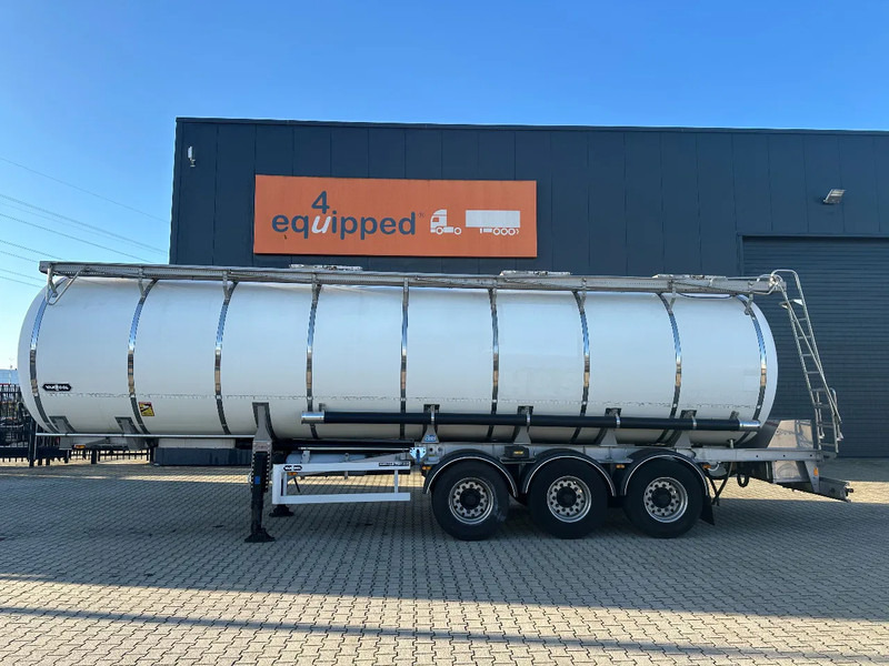 Van Hool LEBENSMITTEL / 39.000L / 3-KAMMER / INOX / NL-Auflieger / APK: 05/2026 - نصف مقطورة صهريج: صور 2 Van Hool LEBENSMITTEL / 39.000L / 3-KAMMER / INOX / NL-Auflieger / APK: 05/2026 - نصف مقطورة صهريج: صور 2