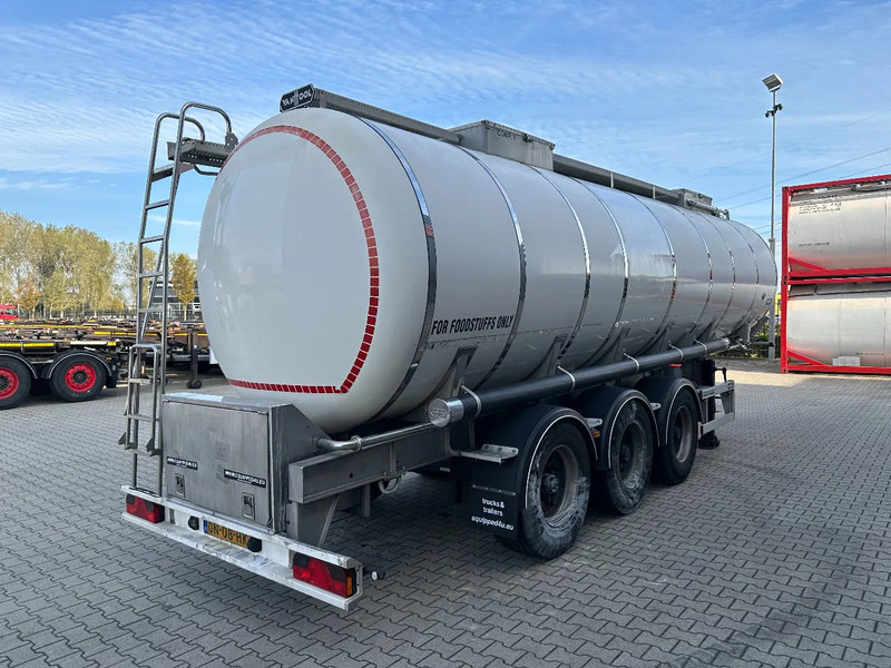 Van Hool LEBENSMITTEL / RVS Rahmen / Leergewicht: 5.860kg / 29.500L / 1-Kammer+ 1 Schwallwand / Scheibebremse / NL / APK - نصف مقطورة صهريج: صور 3 Van Hool LEBENSMITTEL / RVS Rahmen / Leergewicht: 5.860kg / 29.500L / 1-Kammer+ 1 Schwallwand / Scheibebremse / NL / APK - نصف مقطورة صهريج: صور 3