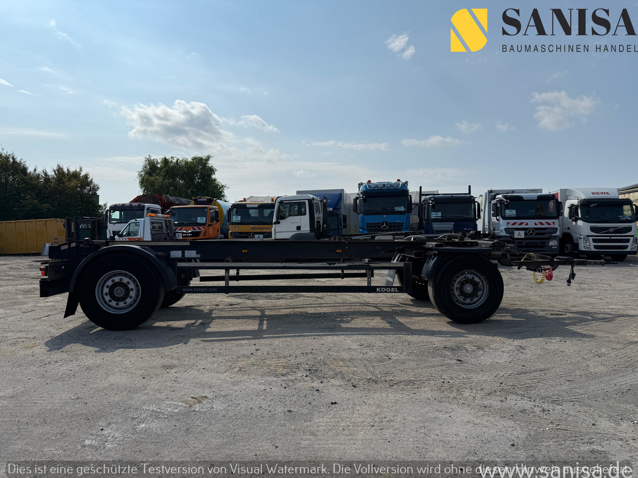 KÖGEL AW18/Wechselfahrgestell/BDF/Pneumatik - الشاسية مقطورة: صور 5 KÖGEL AW18/Wechselfahrgestell/BDF/Pneumatik - الشاسية مقطورة: صور 5