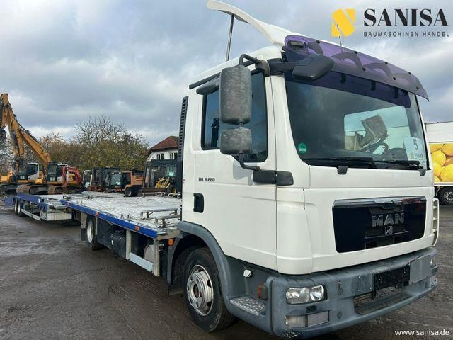 MAN TGL 8.220/Anhänger/Seilwi/Funk/Nutzlast: 8290 kg - شاحنة نقل سيارات شاحنة: صور 1 MAN TGL 8.220/Anhänger/Seilwi/Funk/Nutzlast: 8290 kg - شاحنة نقل سيارات شاحنة: صور 1