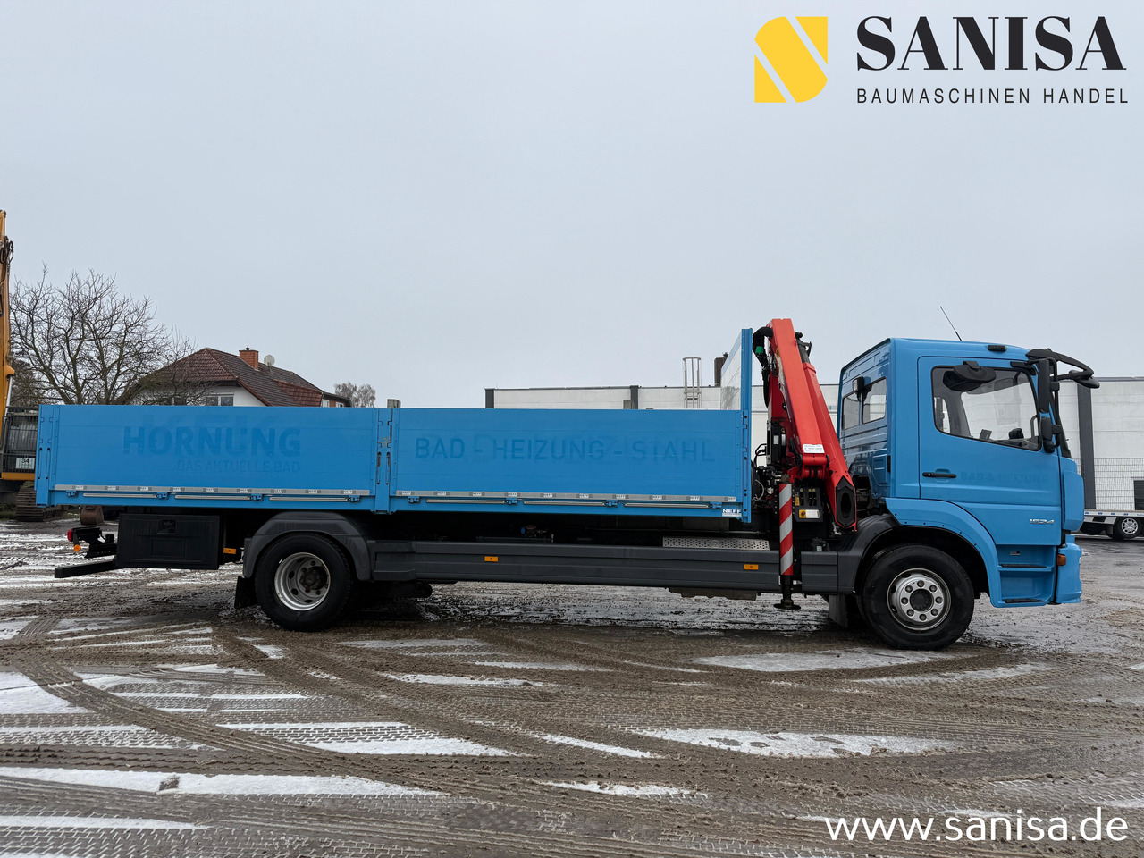 MERCEDES-BENZ Atego 1524/Palfinger PK 9.501/Funk - شاحنات مسطحة, شاحنة كرين: صور 2 MERCEDES-BENZ Atego 1524/Palfinger PK 9.501/Funk - شاحنات مسطحة, شاحنة كرين: صور 2